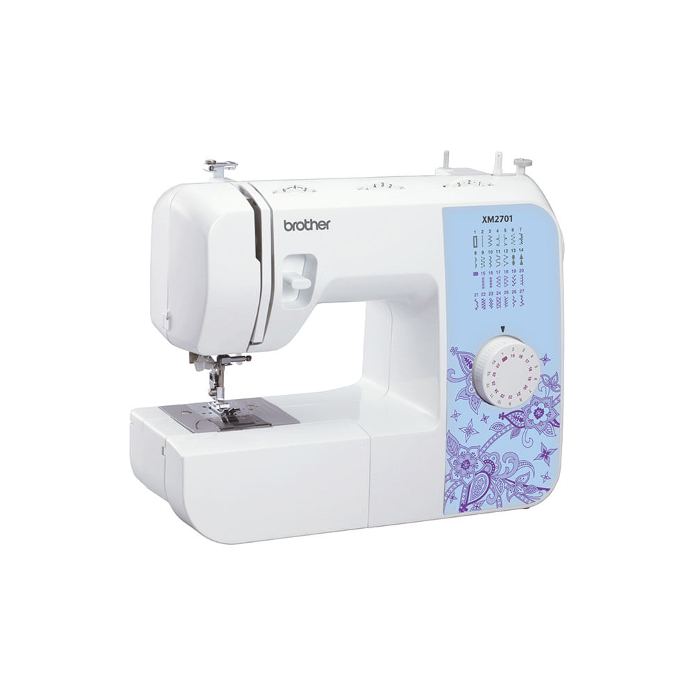 Máquina de coser Brother XM2701-W P43205 | 63 Funciones 27 Puntadas Blanco