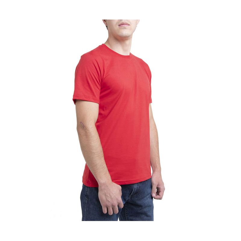 Camiseta Pinto P8468 | Manga Corta Cuello Redondo Color Rojo
