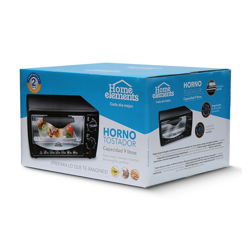 Horno Tostador Home Elements HEGT09