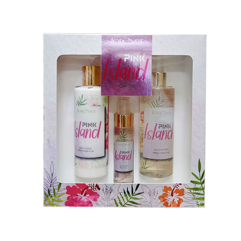 Gift-Set-Forever-Pink-Island-New