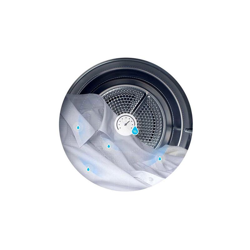 heno el plastico Tareas del hogar Secadora a Gas LG DT21WS | 21 Kg 46 Carga Frontal Sensor Dry Color Blanco