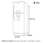 Refrigeradora Mabe RMP736FYEU1