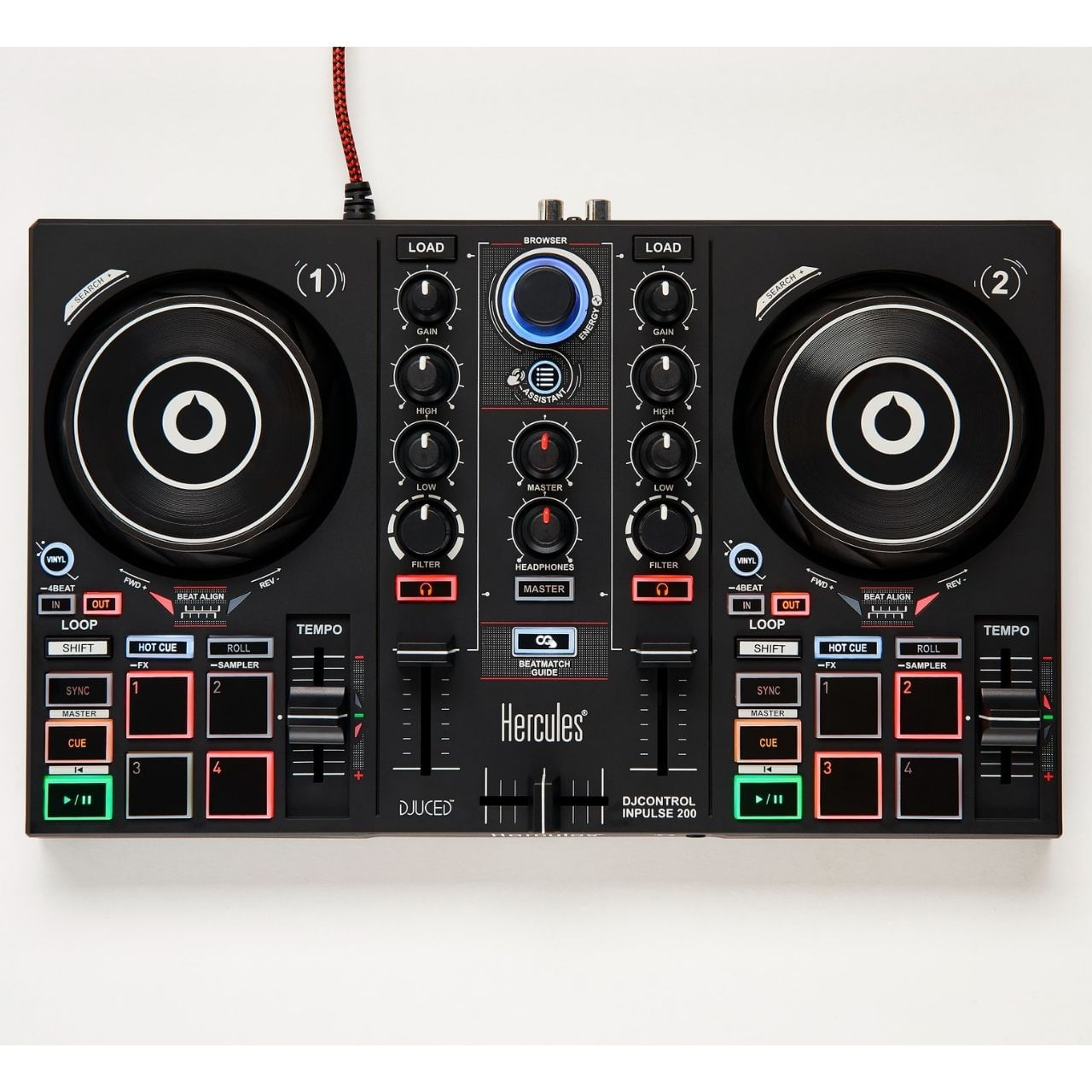 動作確認済み】Hercules INPULSE 300 MK2 Hercules DJControl Inpulse