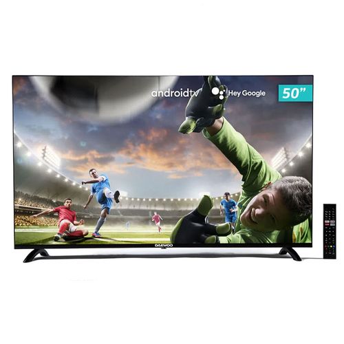 Televisor LED Smart Daewoo DWO75249 | 50" 4K UHD Color Negro