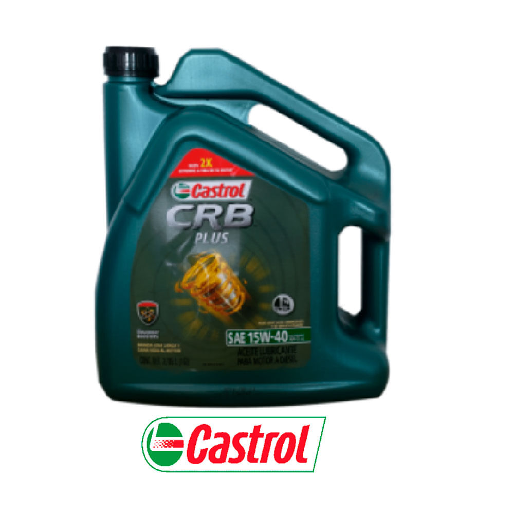 Aceite para Motor Castrol 15W 40 4.73 l a precio de socio