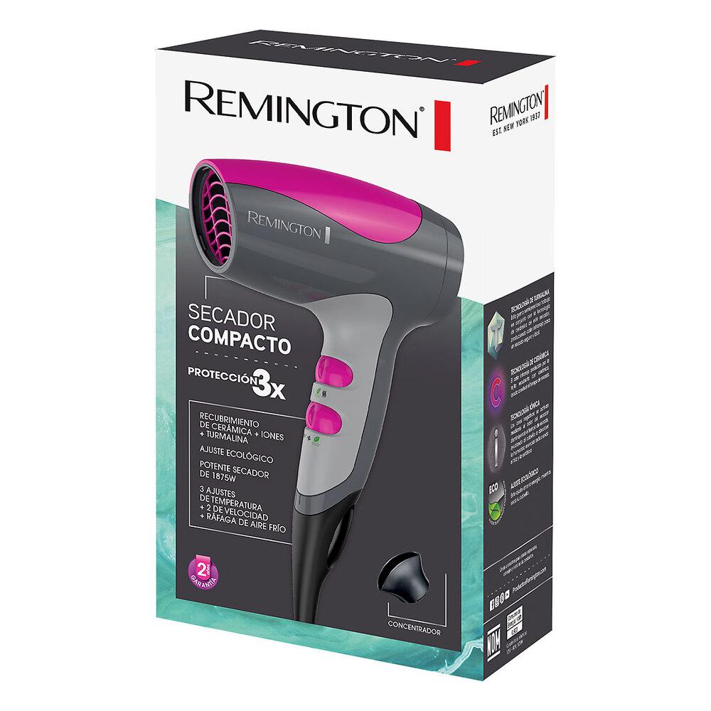Secador de Cabello Remington D5000 P8786 Color Rosa-Gris