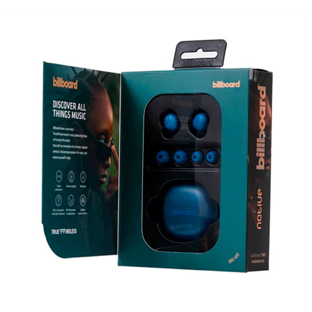 Audífonos TWS Billboard BBD-1130 P88599 Color Azul